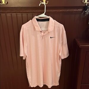 Nike Salmon Golf Polo